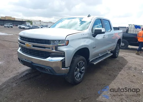 2021 Chevrolet Silverado 1500 4Wd Short Bed Lt z USA, uszkodzony, nr VIN 3GCUYDED0MG380519